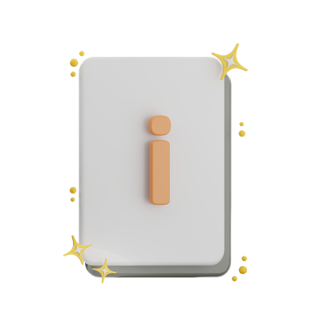 Document Info  3D Icon
