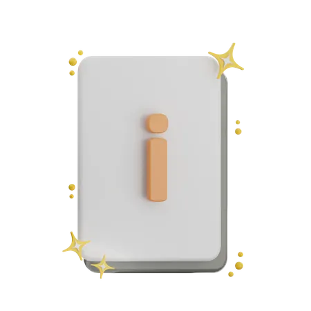 Document Info  3D Icon