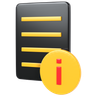 document instruction 3d logo
