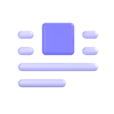 Document Layout  3D Icon