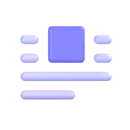 Document Layout  3D Icon