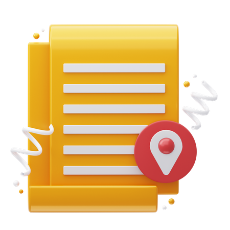 Document Map  3D Icon