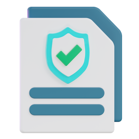 Document médical  3D Icon