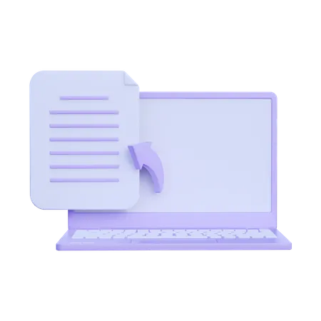 Document Replay  3D Icon