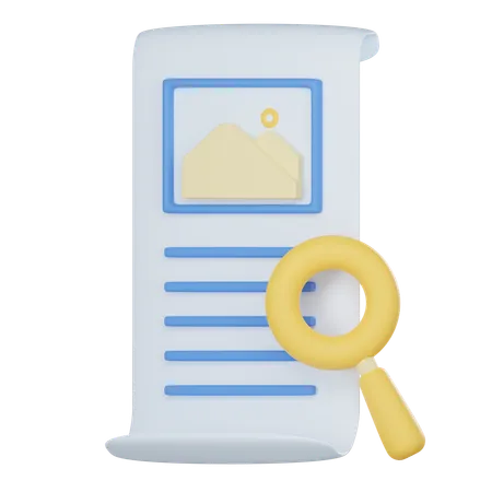 Certificate Document 3 D Icon 3D Icon