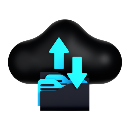 Document Transfer  3D Icon
