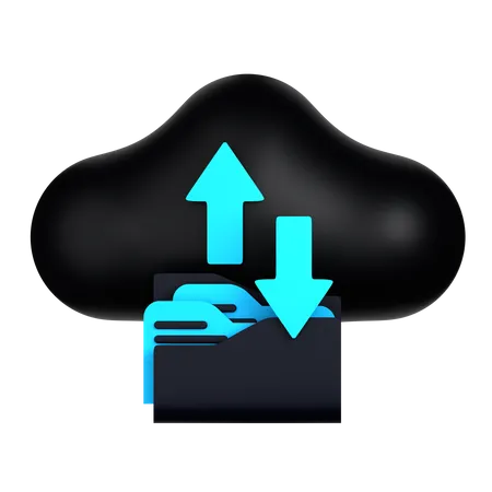 Document Transfer  3D Icon