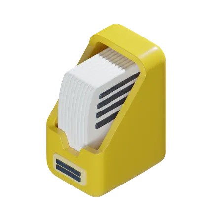 Document Tray  3D Icon