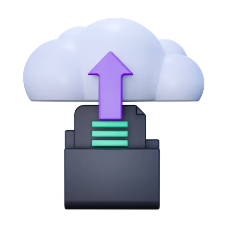 Document Upload  3D Icon