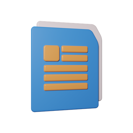 Documentation  3D Icon