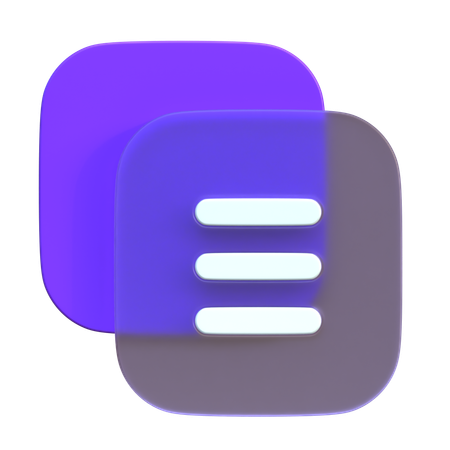 Documento  3D Icon