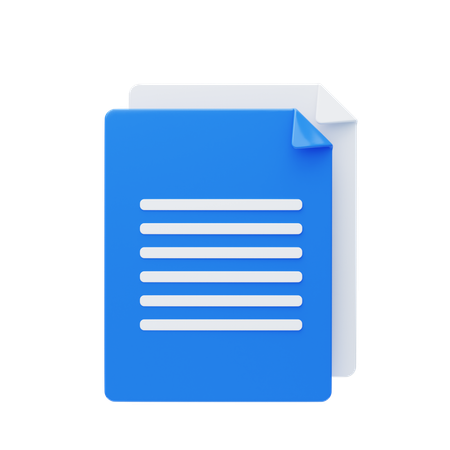 Papel  3D Icon