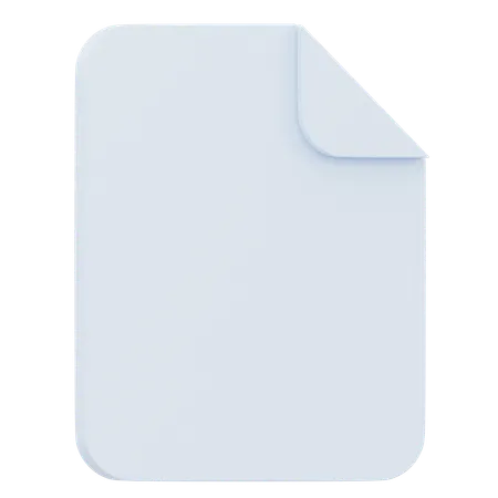 Papel  3D Icon