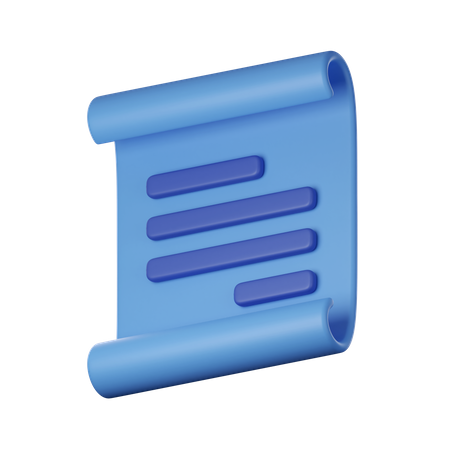 Documento  3D Icon