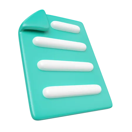 Documento  3D Icon