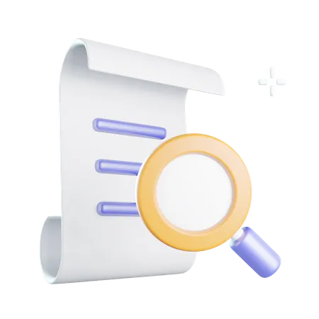 Pesquisar documento  3D Icon