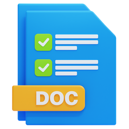 Documento de tarefa  3D Icon