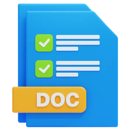 Documento de tarefa  3D Icon