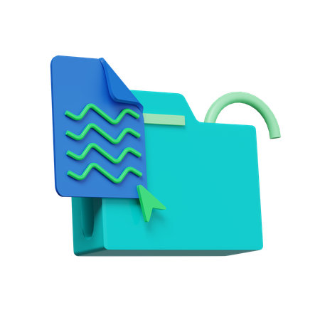 Documentos  3D Icon