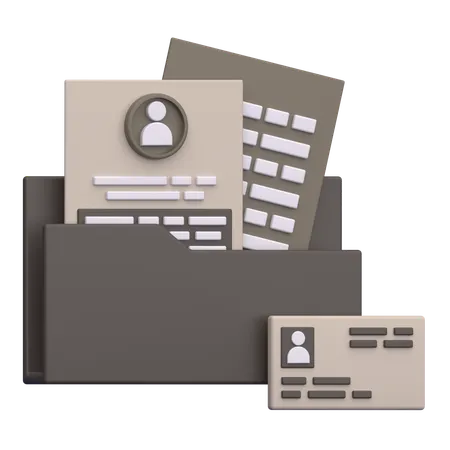 Documents  3D Icon