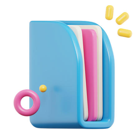 Documents Holder  3D Icon