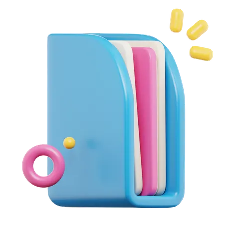 Documents Holder  3D Icon