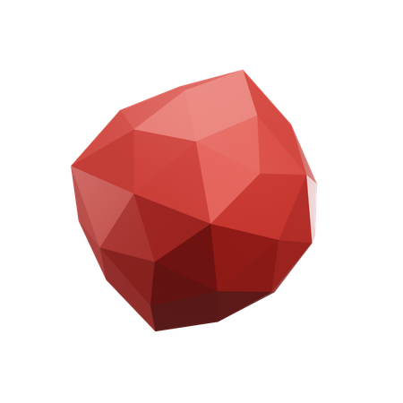Dodecagon  3D Icon