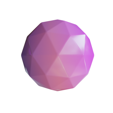 Dodecagon  3D Icon