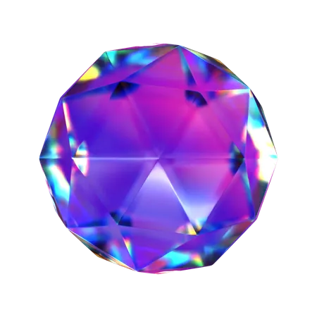 Dodecagon  3D Icon