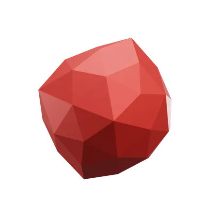 Dodecagon  3D Icon