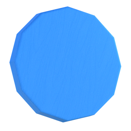 Forma dodecágono  3D Icon