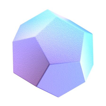 Dodecahedron  3D Icon