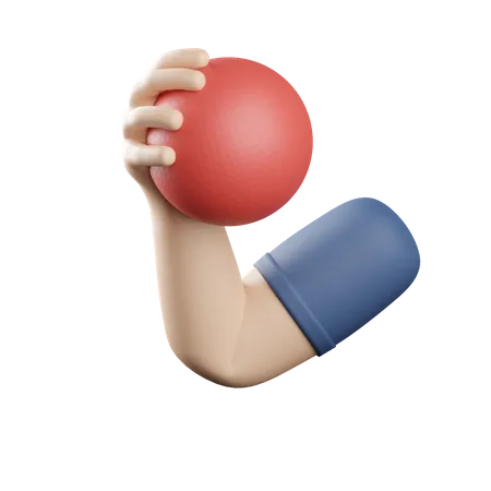 Dodgeball  3D Icon