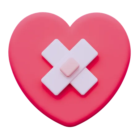 Doente de amor  3D Icon