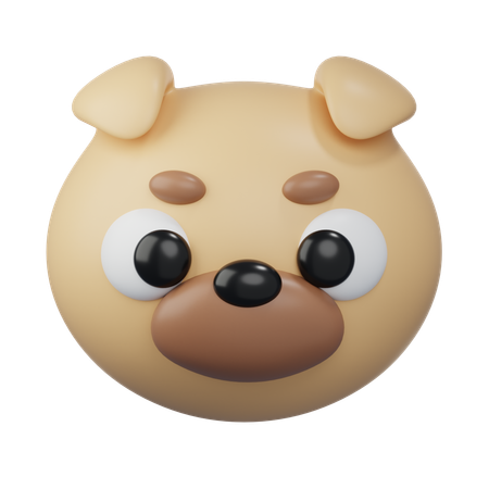 犬  3D Icon