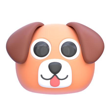 犬  3D Icon