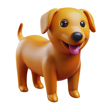 Dog  3D Icon