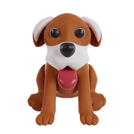 Dog  3D Icon