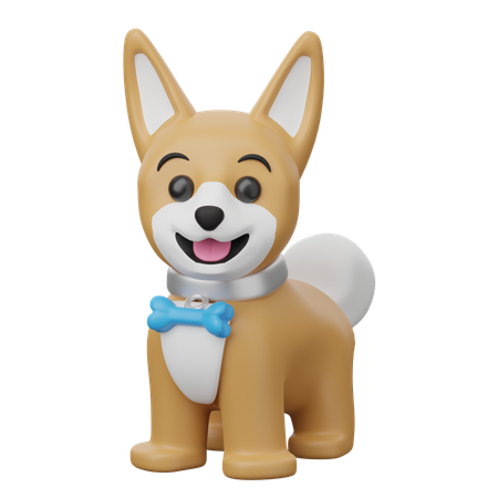 Dog  3D Icon