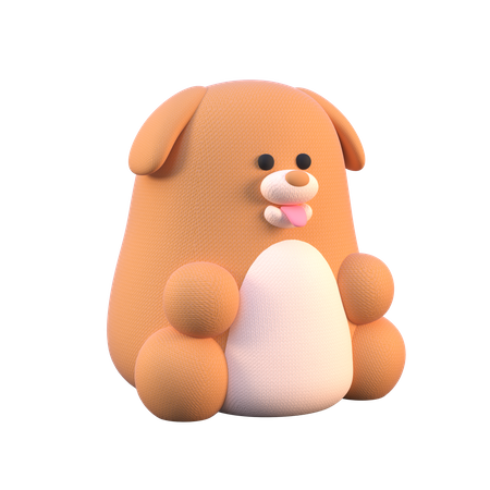 Dog  3D Icon