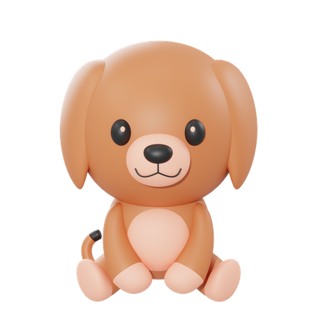 Dog  3D Icon