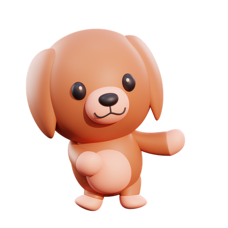 Dog  3D Icon