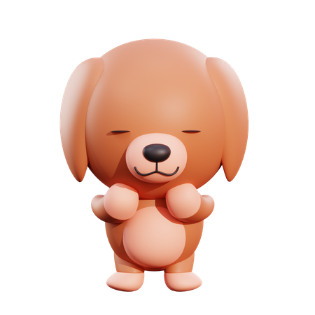 Dog  3D Illustration