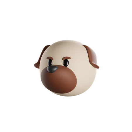 Dog 3 D Render Isolated Images 3D Icon