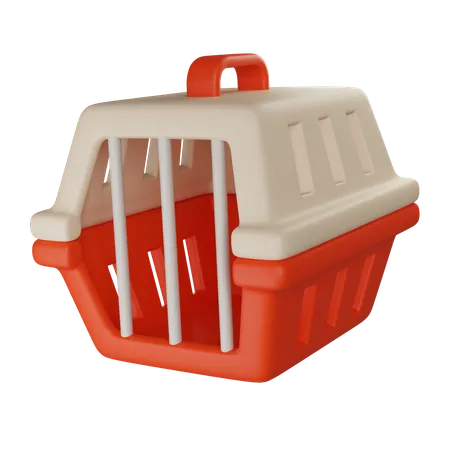 Dog And Cat Pet Carrier  3D Icon