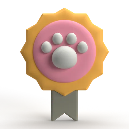 Dog Award  3D Icon