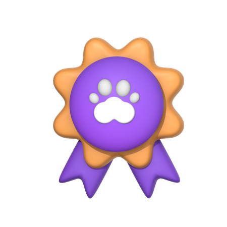 Dog Award  3D Icon