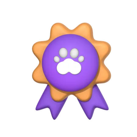 Dog Award  3D Icon