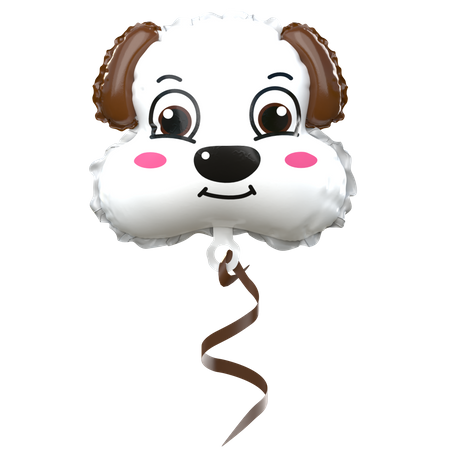 Dog Balloon  3D Icon