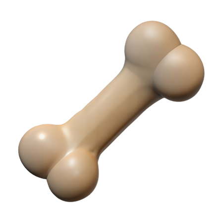 Dog Bone  3D Icon